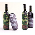 Camouflage Neoprene Wine Bottle Sleeve